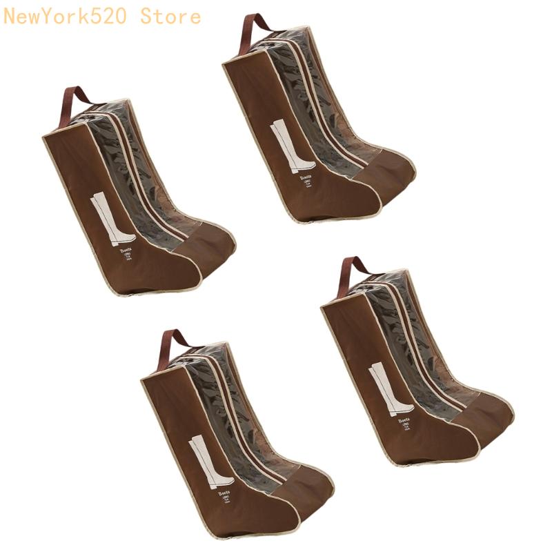 Shoe Bag Dust - Packung mit 4 tragbaren Reise-Schuhtaschen zum