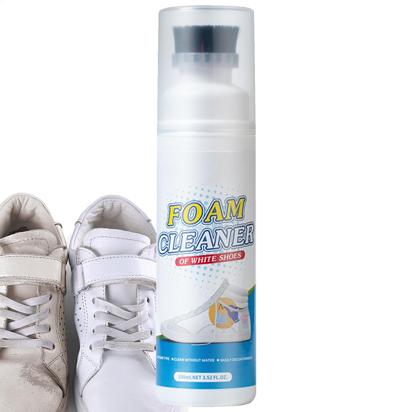 Sneaker Cleaner - 100ml Sneaker-Reiniger Schaumreiniger für Weiße Schuhe,