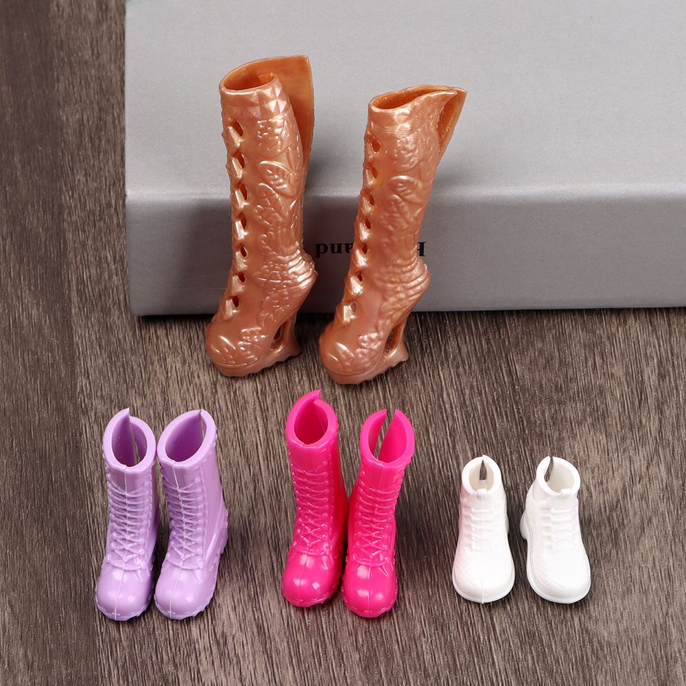1 paar Puppe Schuhe Lange Knie – Sneaker Care Accessories Bewertung und Preis