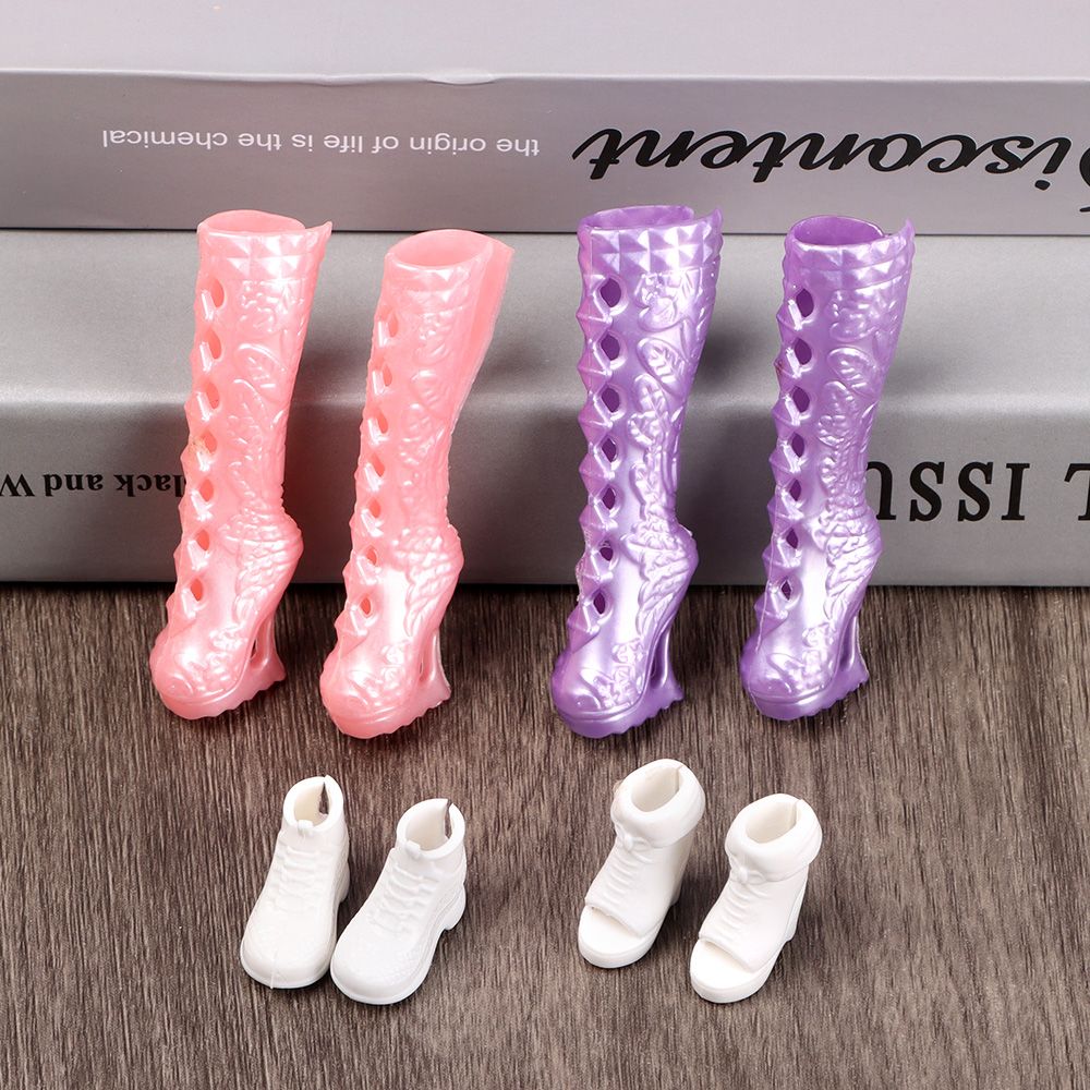1 paar Puppe Schuhe Lange Knie – Sneaker Care Accessories Bewertung und Preis