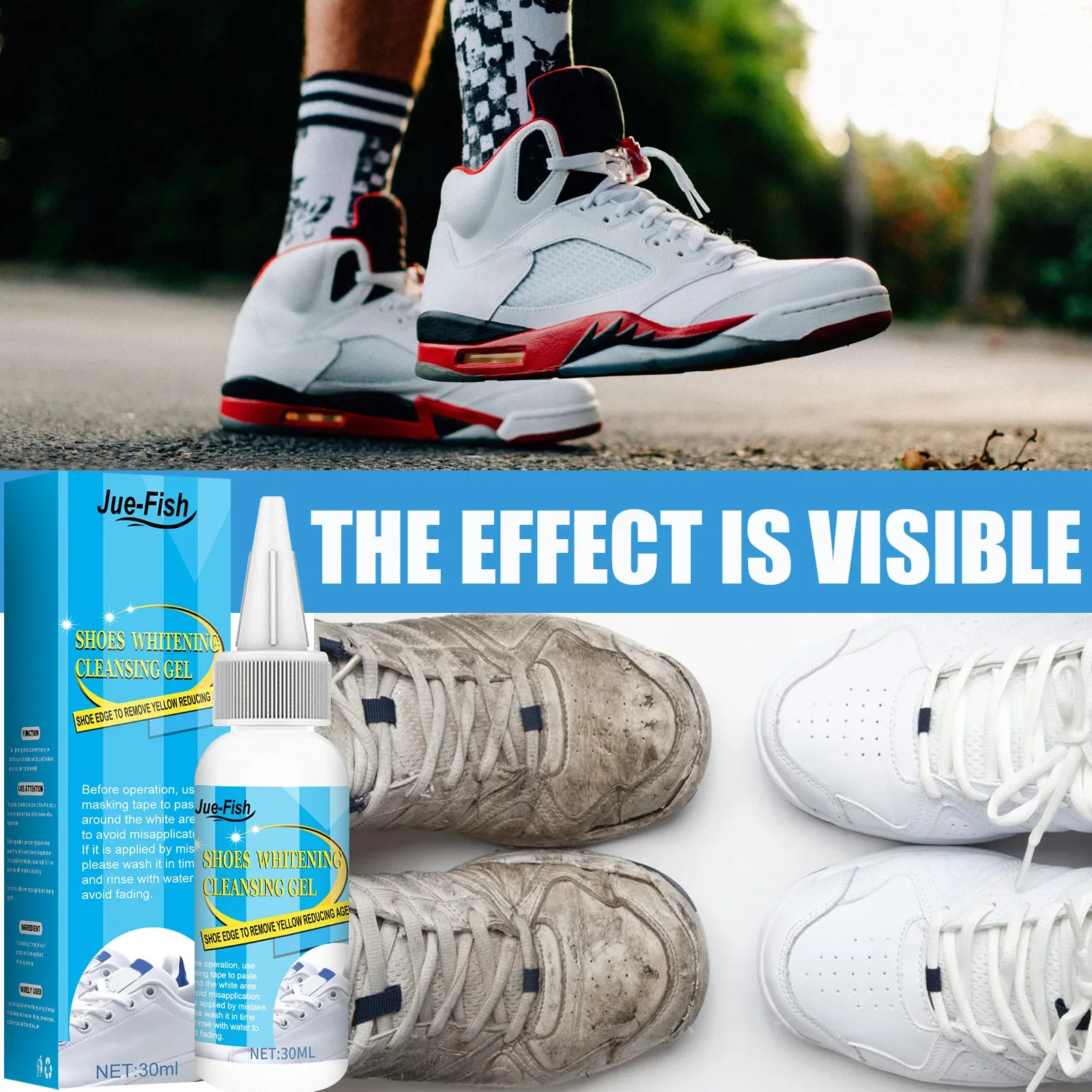 Weiße Schuhe Reinigung Gel Fle – Sneaker Cleaner Bewertung und Preis